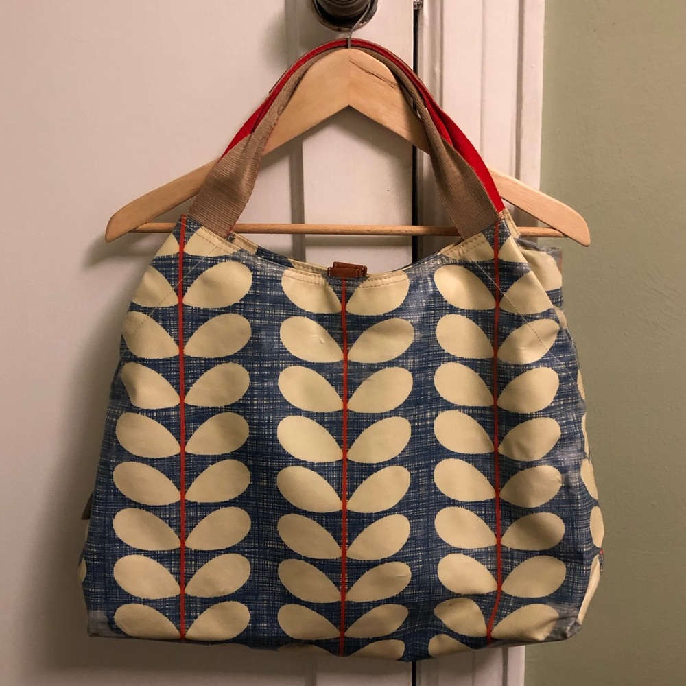 Orla Kiely tote bag